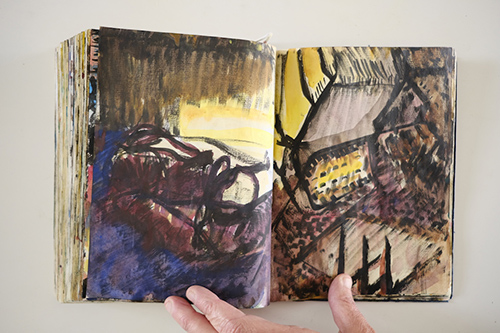sketchbooks | carnet-2009 | &copy; patrice de Santa Coloma