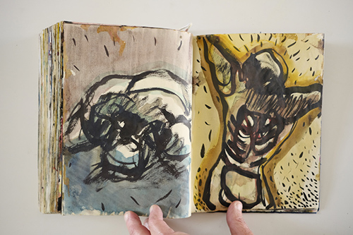 sketchbooks | carnet-2009 | &copy; patrice de Santa Coloma