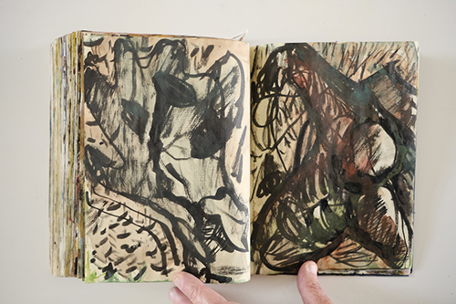 sketchbooks | carnet-2009 | &copy; patrice de Santa Coloma