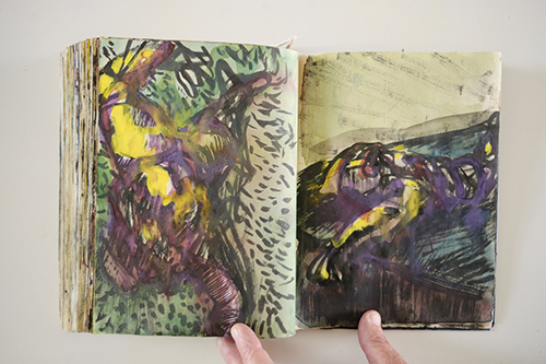 sketchbooks | carnet-2009 | &copy; patrice de Santa Coloma