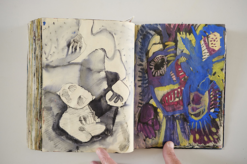 sketchbooks | carnet-2009 | &copy; patrice de Santa Coloma