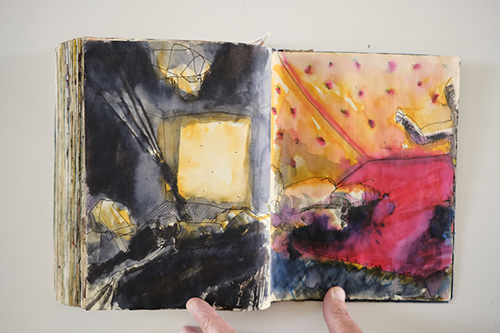 sketchbooks | carnet-2009 | &copy; patrice de Santa Coloma