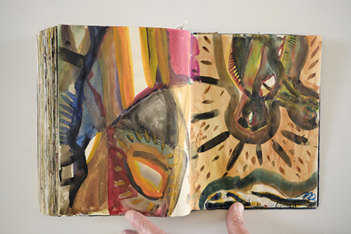 sketchbooks | carnet-2009 | &copy; patrice de Santa Coloma