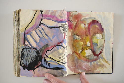 sketchbooks | carnet-2009 | &copy; patrice de Santa Coloma