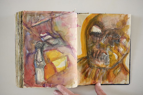sketchbooks | carnet-2009 | &copy; patrice de Santa Coloma