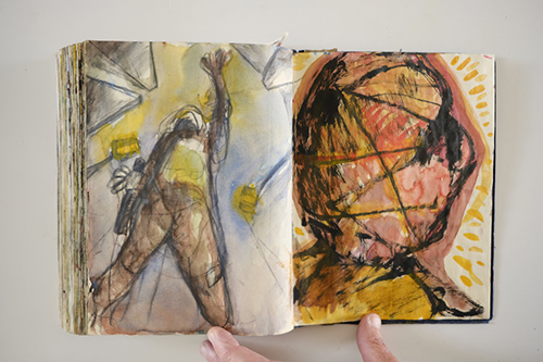 sketchbooks | carnet-2009 | &copy; patrice de Santa Coloma