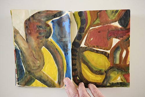 sketchbooks | carnet-2009 | &copy; patrice de Santa Coloma