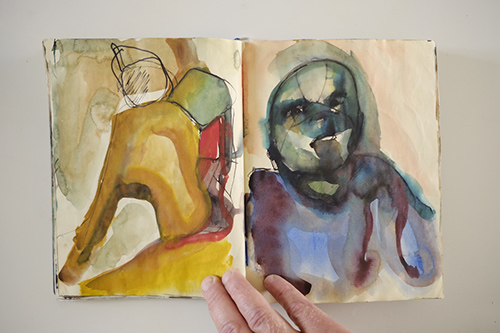 sketchbooks | carnet-2009 | &copy; patrice de Santa Coloma