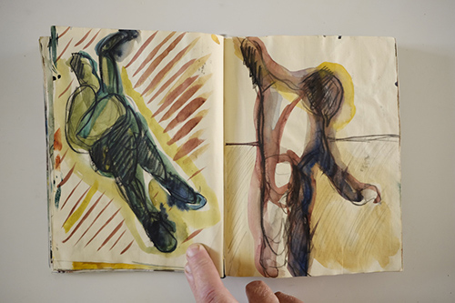sketchbooks | carnet-2009 | &copy; patrice de Santa Coloma