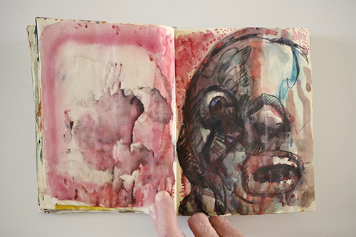 sketchbooks | carnet-2009 | &copy; patrice de Santa Coloma