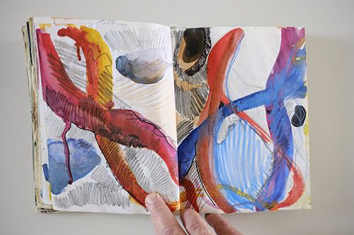 sketchbooks | carnet-2009 | &copy; patrice de Santa Coloma