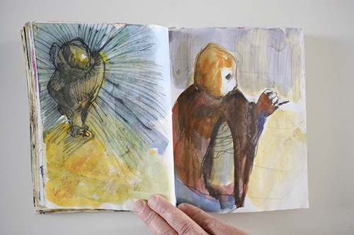 sketchbooks | carnet-2009 | &copy; patrice de Santa Coloma