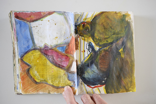 sketchbooks | carnet-2009 | &copy; patrice de Santa Coloma