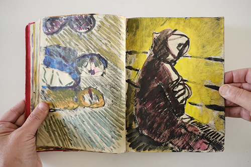 sketchbooks | carnet-2010 | &copy; patrice de Santa Coloma