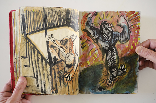 sketchbooks | carnet-2010 | &copy; patrice de Santa Coloma