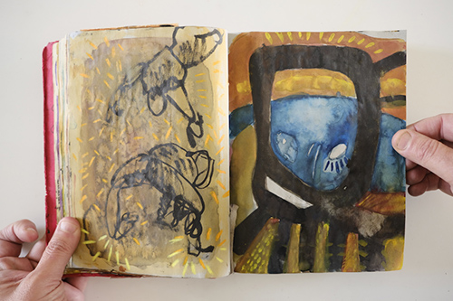 sketchbooks | carnet-2010 | &copy; patrice de Santa Coloma