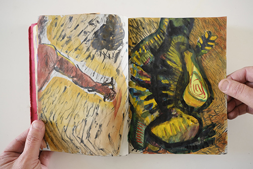 sketchbooks | carnet-2010 | &copy; patrice de Santa Coloma