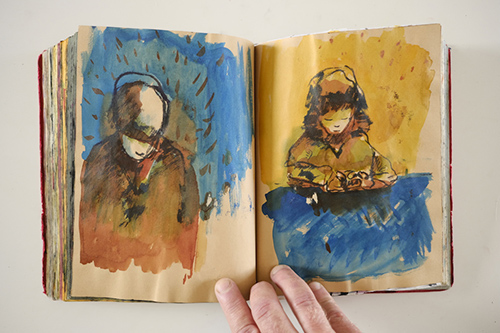 sketchbooks | carnet-2010 | &copy; patrice de Santa Coloma