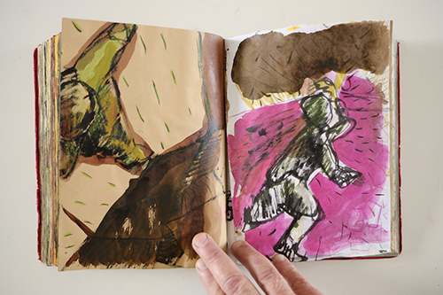 sketchbooks | carnet-2010 | &copy; patrice de Santa Coloma