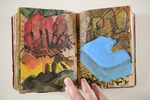 sketchbooks | carnet-2010 | &copy; patrice de Santa Coloma