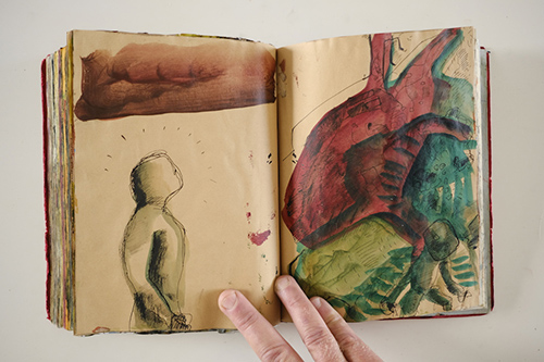 sketchbooks | carnet-2010 | &copy; patrice de Santa Coloma