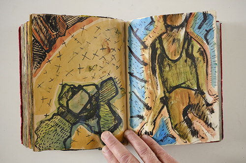 sketchbooks | carnet-2010 | &copy; patrice de Santa Coloma