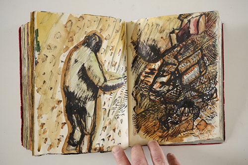 sketchbooks | carnet-2010 | &copy; patrice de Santa Coloma