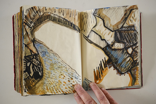 sketchbooks | carnet-2010 | &copy; patrice de Santa Coloma