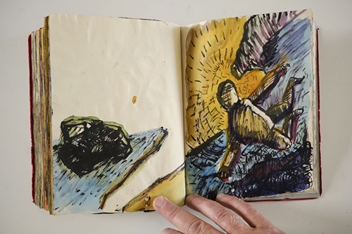 sketchbooks | carnet-2010 | &copy; patrice de Santa Coloma