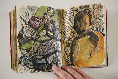 sketchbooks | carnet-2010 | &copy; patrice de Santa Coloma