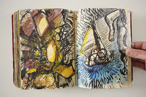 sketchbooks | carnet-2010 | &copy; patrice de Santa Coloma