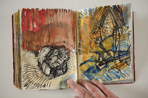 sketchbooks | carnet-2010 | &copy; patrice de Santa Coloma