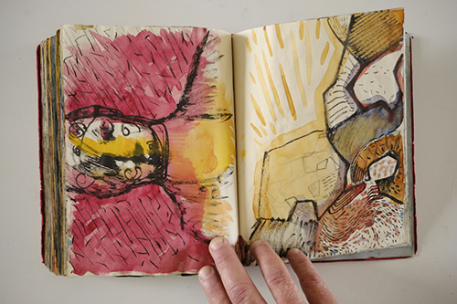 sketchbooks | carnet-2010 | &copy; patrice de Santa Coloma