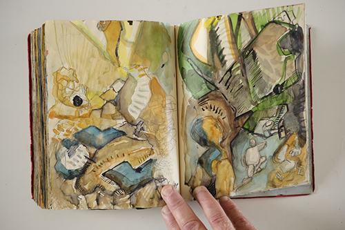 sketchbooks | carnet-2010 | &copy; patrice de Santa Coloma