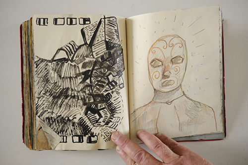 sketchbooks | carnet-2010 | &copy; patrice de Santa Coloma