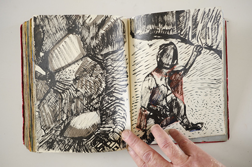 sketchbooks | carnet-2010 | &copy; patrice de Santa Coloma