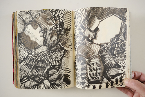sketchbooks | carnet-2010 | &copy; patrice de Santa Coloma