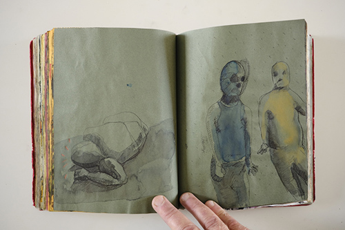 sketchbooks | carnet-2010 | &copy; patrice de Santa Coloma