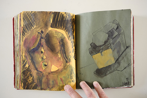 sketchbooks | carnet-2010 | &copy; patrice de Santa Coloma