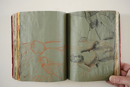sketchbooks | carnet-2010 | &copy; patrice de Santa Coloma
