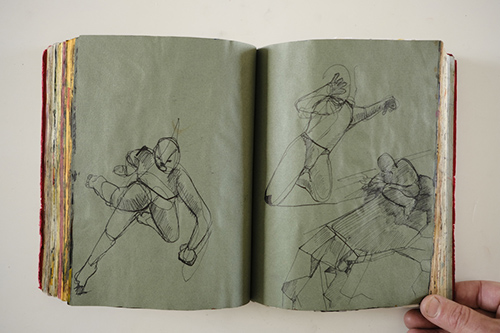 sketchbooks | carnet-2010 | &copy; patrice de Santa Coloma