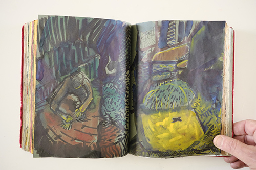 sketchbooks | carnet-2010 | &copy; patrice de Santa Coloma