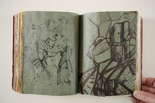 sketchbooks | carnet-2010 | &copy; patrice de Santa Coloma