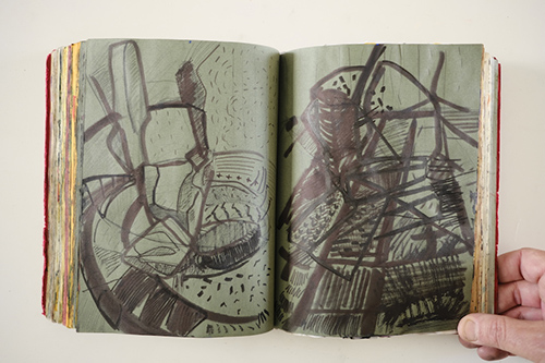 sketchbooks | carnet-2010 | &copy; patrice de Santa Coloma