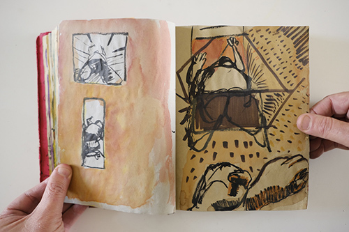 sketchbooks | carnet-2010 | &copy; patrice de Santa Coloma