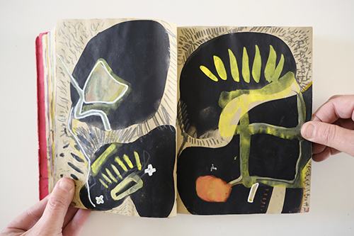 sketchbooks | carnet-2010 | &copy; patrice de Santa Coloma