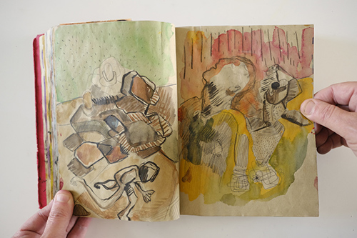 sketchbooks | carnet-2010 | &copy; patrice de Santa Coloma