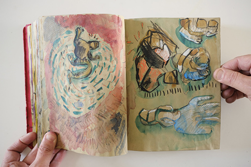 sketchbooks | carnet-2010 | &copy; patrice de Santa Coloma