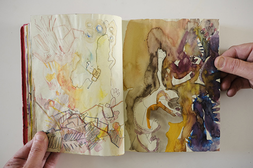 sketchbooks | carnet-2010 | &copy; patrice de Santa Coloma