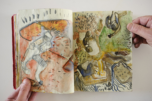sketchbooks | carnet-2010 | &copy; patrice de Santa Coloma